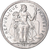 Monnaie, Nouvelle-Calédonie, 2 Francs, 1987, Paris, SPL, Aluminium, KM:14 - Neu-Kaledonien