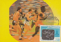 Mozambique * & Maximum Card, Moscow Olympic Games, Pure Sprint 1980  (15) - Mozambique