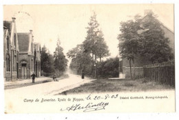 KAMP VAN BEVERLOO - Route De Heppen - Verzonden In 1903 - Uitgave Gotthold - Leopoldsburg - Leopoldsburg (Camp De Beverloo)