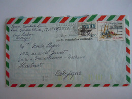 Portugal Lettre Cover 1981 Série Courante Instruments De Travaille Typographe, Outils De Maçons Et Chantier Yv 1371+1372 - Storia Postale