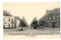 KAMP VAN BEVERLOO - Rue De L' Hôpital - Route Vers Les Carrés D' Infanterie - Verzonden In1914 - Uitgave : L' éclipse - Leopoldsburg (Camp De Beverloo)