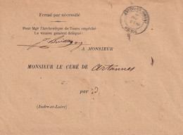 France Marcophilie - Département De L'Indre Et Loire - Tours - Lettre En Franchise - 1877-1920: Semi-Moderne