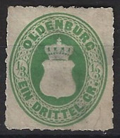 Oldenbourg 15 (o) Usado. 1862 - Oldenbourg