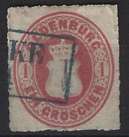 Oldenbourg 16 (o) Usado. 1862 - Oldenbourg