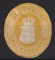 Oldenbourg Entero Postal (o) Usado. 1862 - Oldenbourg