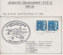 USA  Antarctic Development VXE-6  Deep Freeze  Flight From McMurdo To South Pole  Ca  McMurdo  JAN 17 1984 (VX160B) - Polar Flights