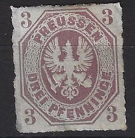 Prusia 25 (*) Sin Goma. 1861 - Mint