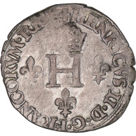 Monnaie, France, Henri II, Sol Parisis, 1551, Paris, TB+, Billon, Duplessy:995 - 1547-1559 Henri II