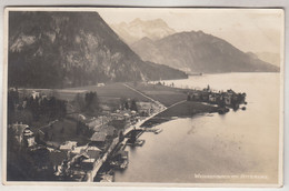 C5031) WEISSENBACH Am ATTERSEE - Super Details Am Ufer Mit Häusern U. Straße 6.12.1935 - Attersee-Orte