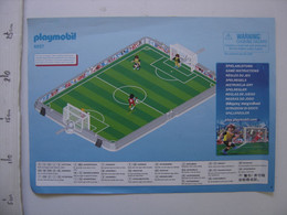 Notice PLAYMOBIL Football 6857 - Playmobil