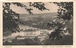 Lituanie - Wilno - Palac Sluszkow I Antokol - Edit. J. Bulhak - Panorama - Carte Postale Ancienne - Lituania