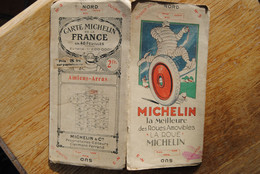 196/MICHELIN-N°3-Carte France NORD-Amiens-Arras-Béthune-Charleroi-Cambrai-Rocroi - Cartes Routières