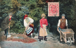 Pologne - Russisch Polnische Typen - Herman Goldberg - Colorisé - Animé - Travailleur - Carte Postale Ancienne - Poland