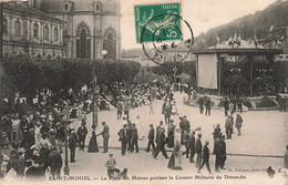 France - Saint Mihiel - La Place Des Moines Pendant Le Concert Militaire Du Dimanche - Foliguet - Carte Postale Ancienne - Commercy