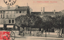 France - Verdun Sur Meuse - Place D'armes - Animé - Enfant - Oblitéré Neuilly 1913 - Carte Postale Ancienne - Verdun