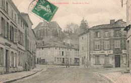 France - Clermont En Argonne - Entrée De La Place - Hotel De La Pomme D'or - Animé - Carte Postale Ancienne - Clermont En Argonne