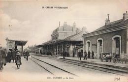 23 - GUERET - S10753 - La Gare - Pli - L1 - Guéret