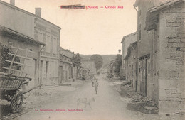 France - Saint Joire- Grande Rue - Edit. Sommière - Animé - Chien - Charette - Carte Postale Ancienne - Sonstige & Ohne Zuordnung