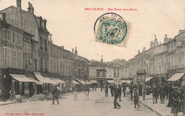 France - Bar La Duc - Rue Entre Deux Ponts - Edit. Em Collot - Animé - Pharmacie Centrale Brich - Carte Postale Ancienne - Bar Le Duc