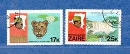 (Us.3) ZAIRE ° - 1979 - Yv. 931-932 . Used - Used Stamps