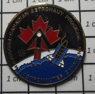 812e Pin's Pins / Beau Et Rare /  ESPACE / PROGRAMME ASTRONAUTES CANADIENS CANADIAN ASTRONAUT PROGRAM - Ruimtevaart
