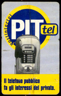 C&C 9021 SCHEDA TELEFONICA SALA STAMPA PITTEL 5.000 L. 2^A QUALITA PIEGA - Special Uses