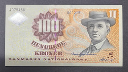 DENMARK - P.61a2 – 100 Kroner 2002 UNC, Serie B0021B 407546B - Dänemark