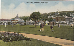 ROTHESAY -PUTTING GREENS - Bute