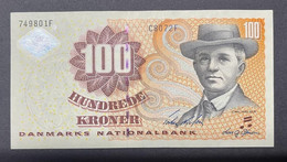 DENMARK - P.61g – 100 Kroner 2007 UNC, Serie C8072F 749801F - Denmark