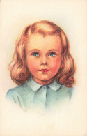 Enfant - Dessin - Portrait D'enfant - Colorisé - Edit. Stampata - Carte Postale Ancienne - Portraits