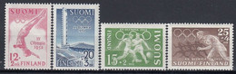 FINLAND 399-402,unused,falc Hinged - Estate 1952: Helsinki