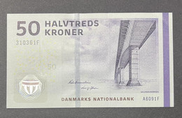 DENMARK - P.65a – 50 Kroner 2009 UNC, Serie A6091F 310361F - Dänemark