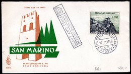 INSIEME DI 6 BUSTE  TUTTE FDC VENETIA  SERIE COMPLETA " VEDUTE PANORAM." + SERIE "VEDUTE DEL MONTE TITANO "+ SERIE "350° - Cartas & Documentos