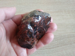 Obsidienne Acajou Brute, Pierres Naturelles, Pierres Précieuses, Pierres De Guérison, Chakra 132gr - Minéraux