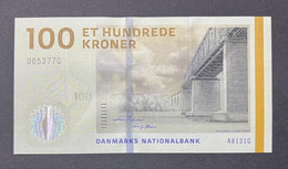 DENMARK - P.66c1 – 100 Kroner 2013 UNC-, Serie A8131G 00577G - Denmark