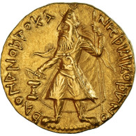 Monnaie, Kushan Empire, India, Kanishka, Dinar, 127-151, Balkh (?), SUP, Or - Indiennes