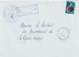 15614   Mairie De TAPUTAPUATEA - RAIAREA - ISLV  - POLYNÉSIE FRANÇAISE - 2001 - Briefe U. Dokumente