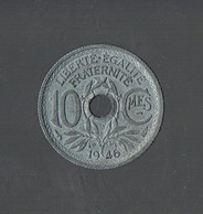 ETAT FRANCAIS GOUVERNEMENT PROVISOIRE - 10 CTS - 1946 B - TTB à SUP - 10 Centimes