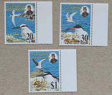 (072) Brunei / 1996 / Fauna / Animals / Birds / Swallows / Oiseaux / Schwalben  ** / Mnh  Michel 527-29 - Brunei (1984-...)