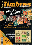 TIMBROSCOPIE N°34 AVRIL 2003 - French (from 1941)