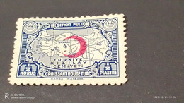 TÜRKEY--YARDIM PULLARI-1930-40-KIZILAY CEMİYETİ  0.50 PİASTRE   (*) - Charity Stamps