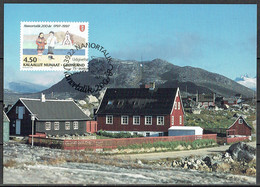 Greenland 1997.  200 Anniv  Nanortalik. Michel 312  Maxi Card. - Cartoline Maximum