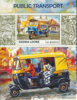 Sierra Leone Miniature Sheet 1269 (complete. Issue.) Unmounted Mint / Never Hinged 2017 Public Transportation - Sierra Leone (1961-...)