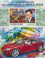 Sierra Sierra Leone Leone Miniature Sheet 1264 (complete. Issue.) Unmounted Mint / Never Hinged 2017 Motor Of Tesla - Sierra Leone (1961-...)