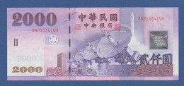 CHINA - TAIWAN - P.1995 – 2000 Yuan 2001 UNC, Serie GN615341UH - Taiwan