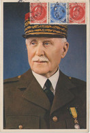 France Carte Maximum Pétain 506-507 Oblit. De 1941 Peu Lisible - 1940-1949