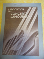 Programme Ancien/Musique/Grande Salle PLAYEL/Ass..des Concerts LAMOUREUX/ BIGOT Pdt /1941  PROG331 - Programme