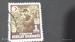 TÜRKEY--YARDIM PULLARI-1930-50-    1K   ÇOCUK ESİRGEME PULU  DAMGALI - Francobolli Di Beneficenza