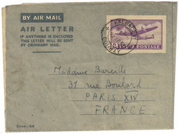 Inde - India - Bombay - Kalbadevi - Air Mail - Lettre Avion Pour Paris (France) - Poste Aérienne - 22 Décembre 1952 - Cartas & Documentos