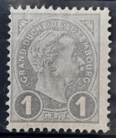 Luxembourg 1895 N°69 *TB Cote 5€ - 1895 Adolfo Di Profilo